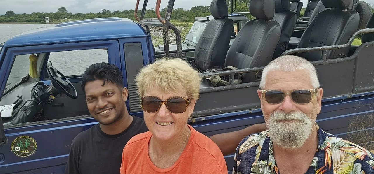 Guests enjoying an Udawalawe safari experience