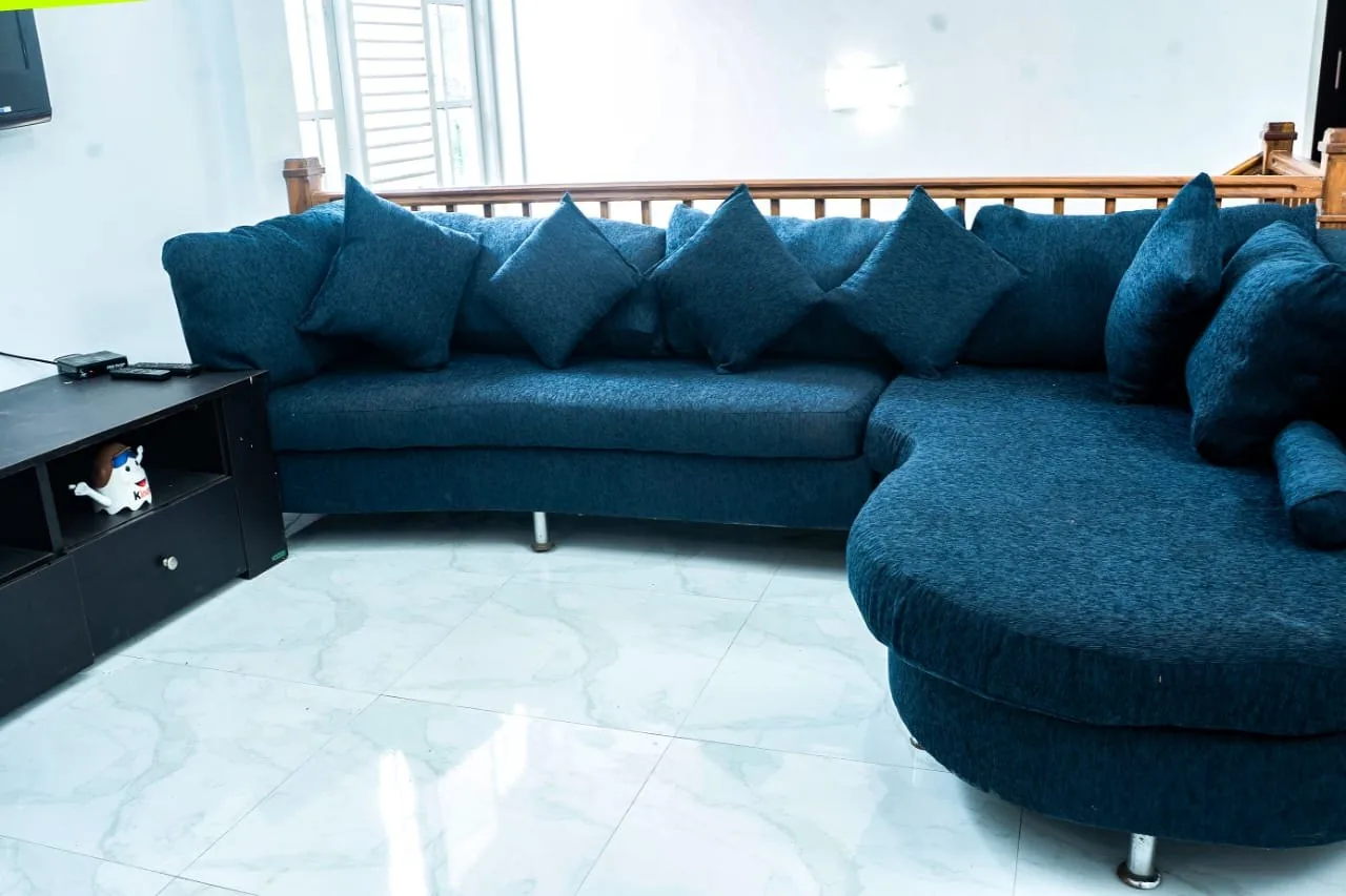 Guest lounge area in Udawalawe accommodation
